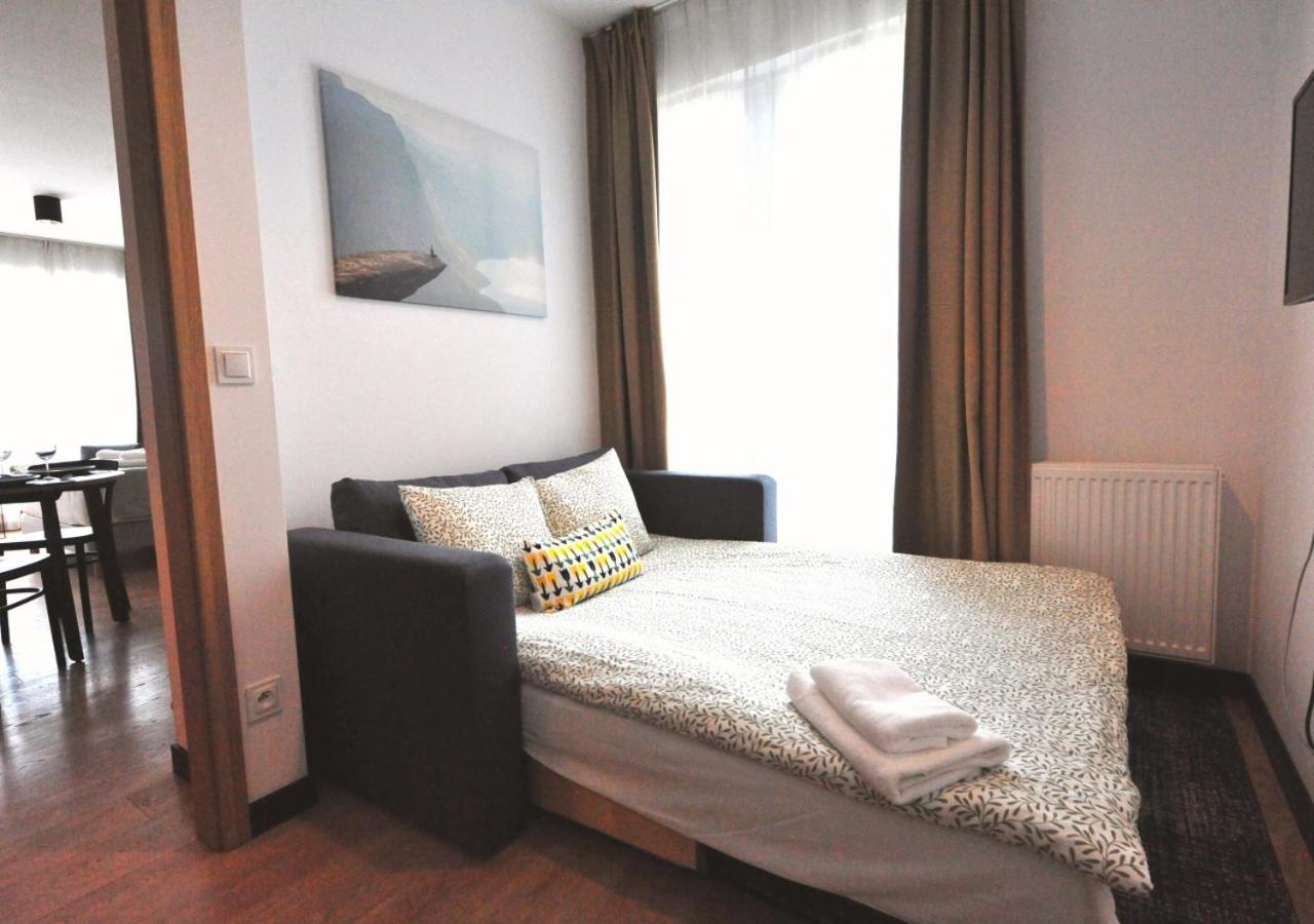 Bk Aparthotel Praga - National Stadium - Comfortable Apartment For 4 People Varsovia Exterior foto